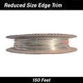 Cowles Products PROTEKTOTRIM DOOR EDGE GUARDS, REDUCED SIZE U, 150FT REEL, CHROME 39-300